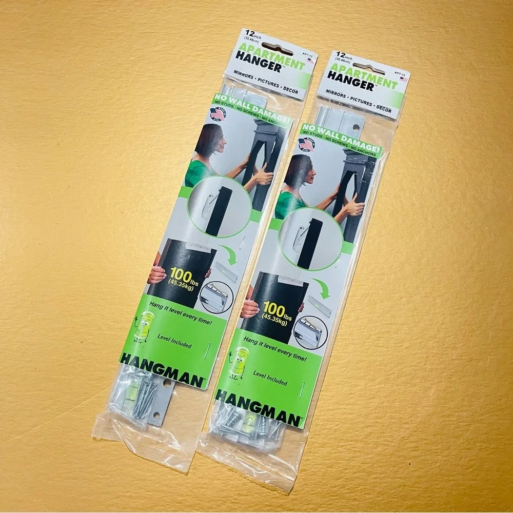 2 x Hangman Apartment Temporary Hanger System NEW